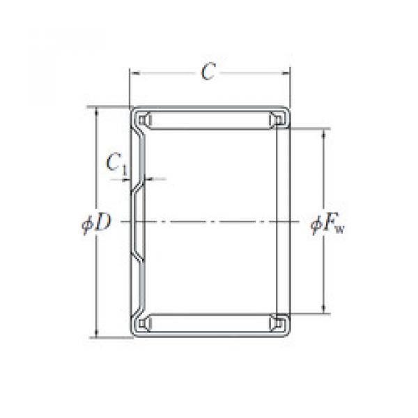 Bantalan MF-2816 NSK #1 image