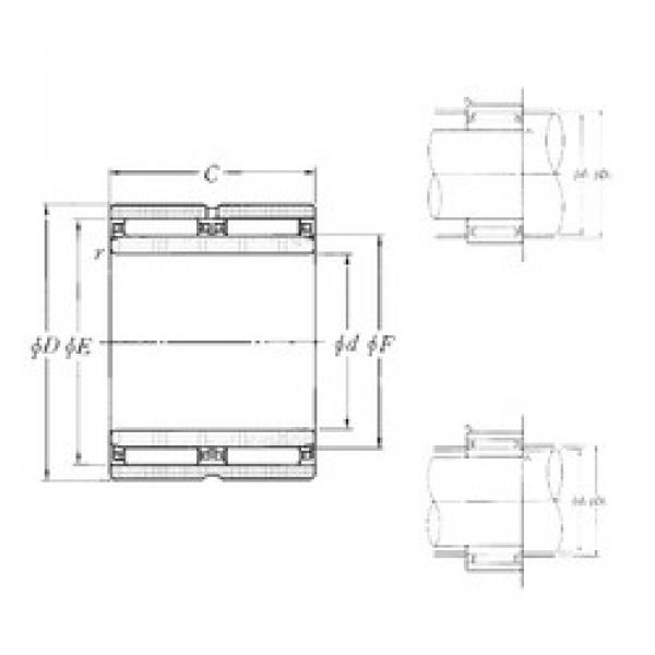 Bantalan NAO-40×62×40ZW NTN #1 image