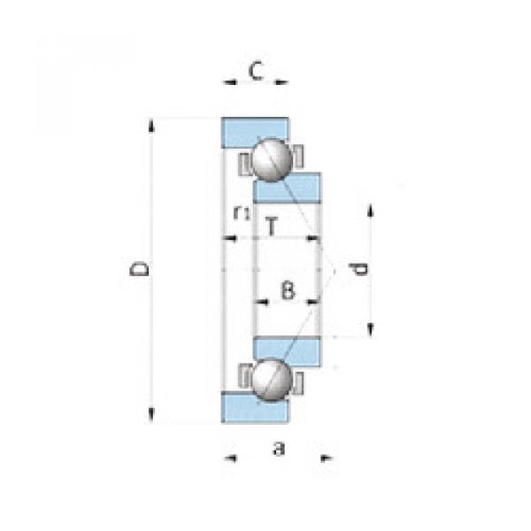 Bantalan BA260-4WSA NSK #1 image