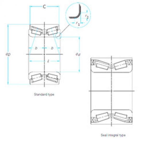 Bantalan 4T-CR1-0823 NTN #1 image