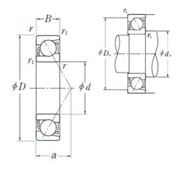 Bantalan 7009 A NSK #1 image