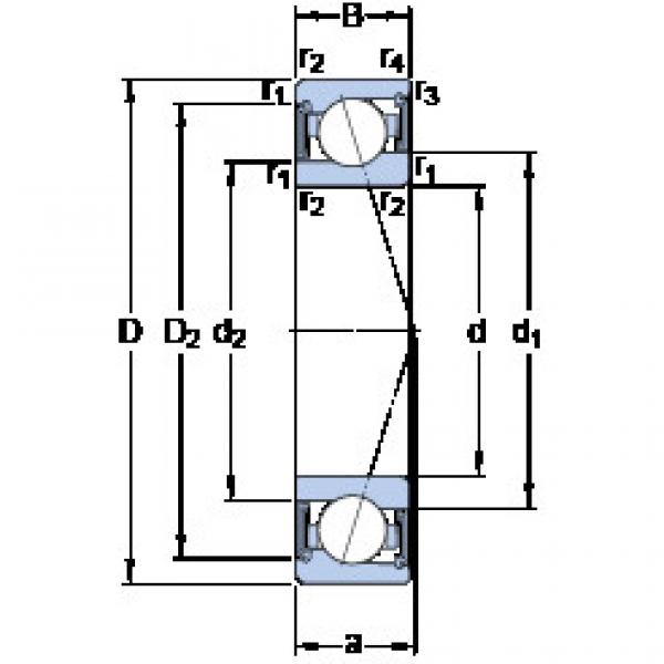 Bantalan S71904 CE/P4A SKF #1 image