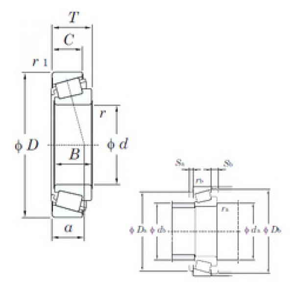 Bantalan 386A/382A KOYO #1 image