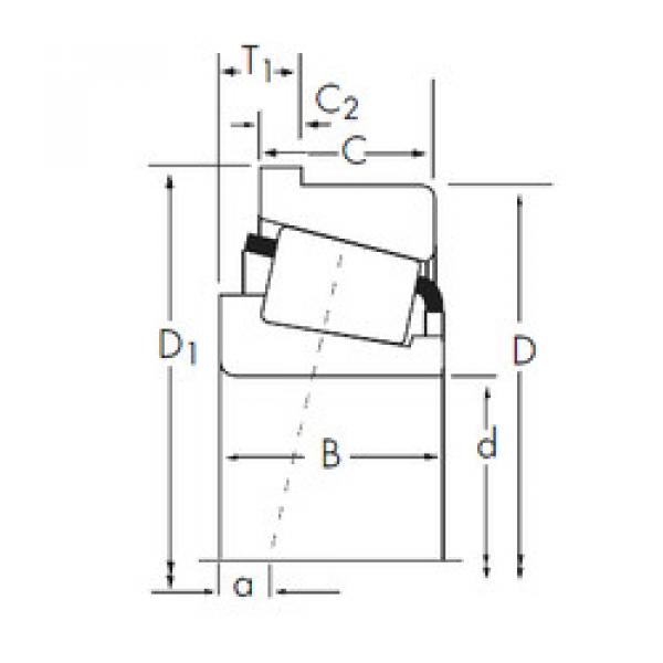 Bantalan 595A/592-B Timken #1 image