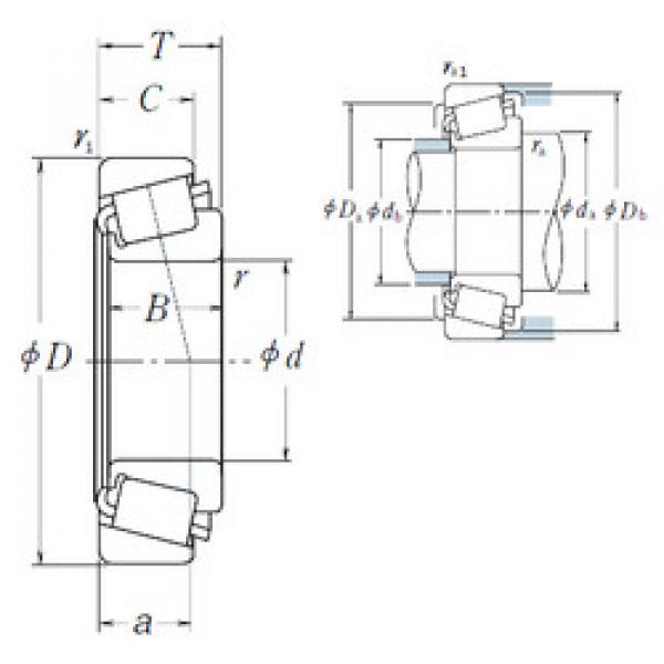 Bantalan 344/332 NSK #1 image