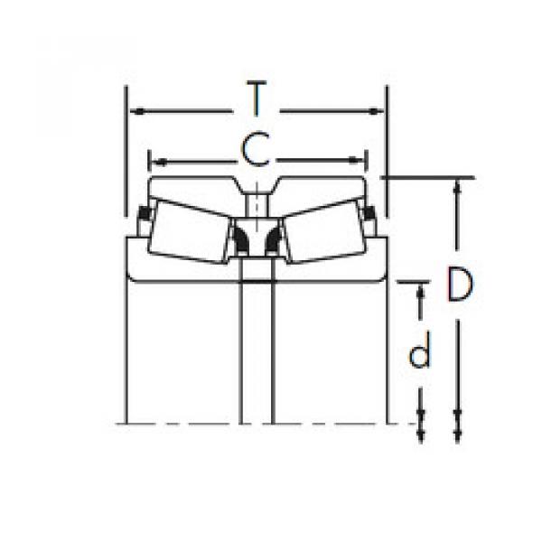 Bantalan 67887/67820CD+X1S-67887 Timken #1 image