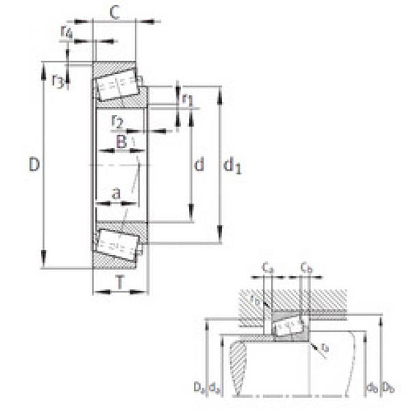 Bantalan KLL352149-LL352110 FAG #1 image