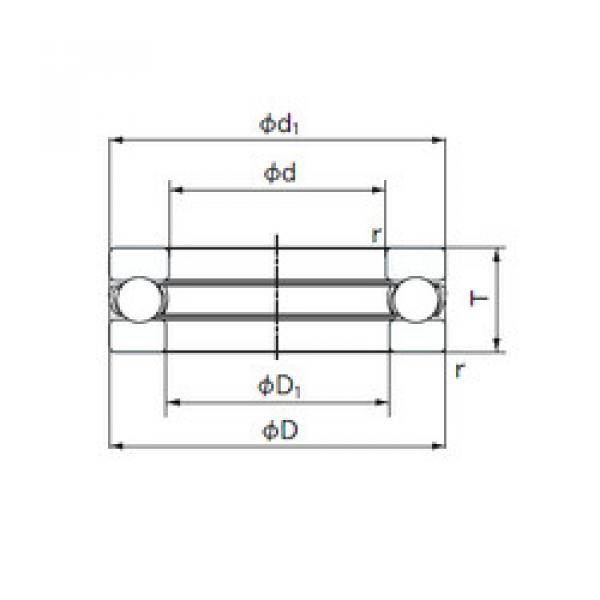 Bantalan 51422 NACHI #1 image