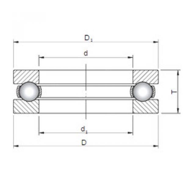 Bantalan 51101 ISO #1 image