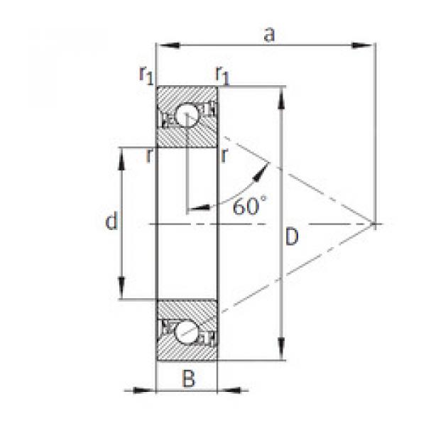 Bantalan 7603020-2RS-TVP FAG #1 image