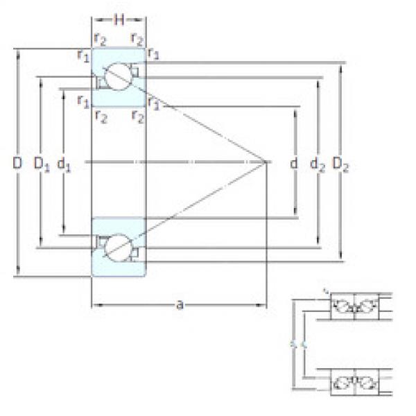 Bantalan BS 220 7P62U SNFA #1 image