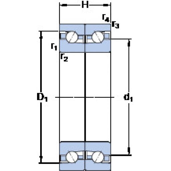 Bantalan BTM 120 BTN9/P4CDB SKF #1 image