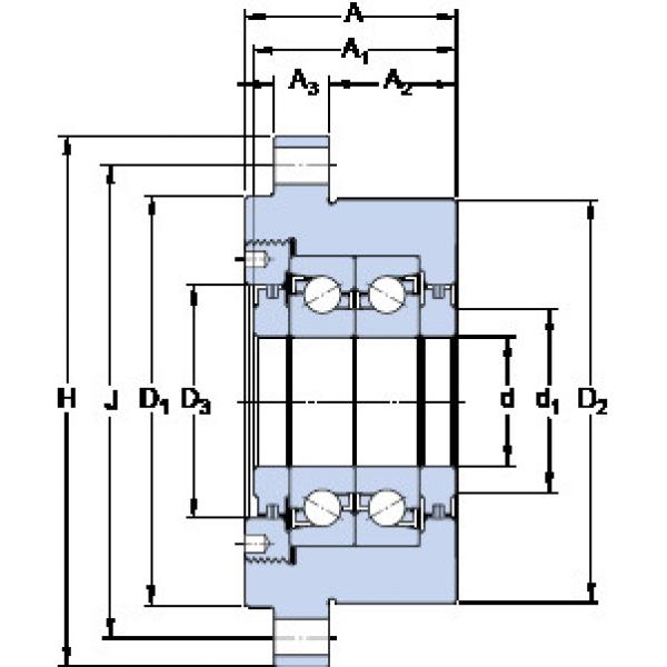 Bantalan FBSA 204/DB SKF #1 image