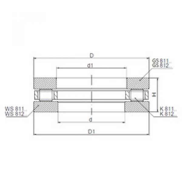 Bantalan 81208 ISO #1 image