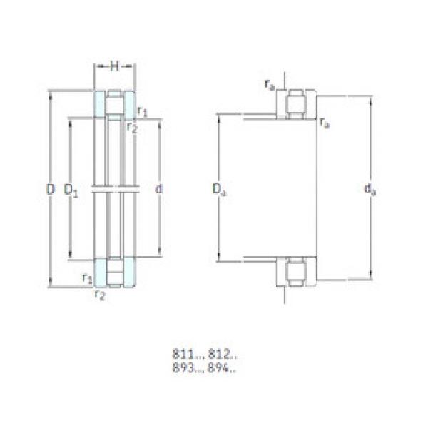 Bantalan 81226TN SKF #1 image