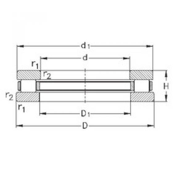 Bantalan 81140-MB NKE #1 image