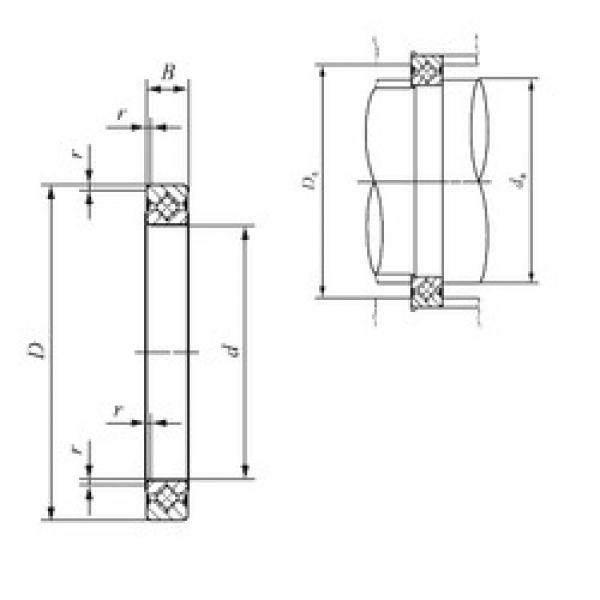 Bantalan CRBS 608 V UU IKO #1 image