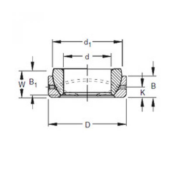 Bantalan 50SBT80 Timken #1 image