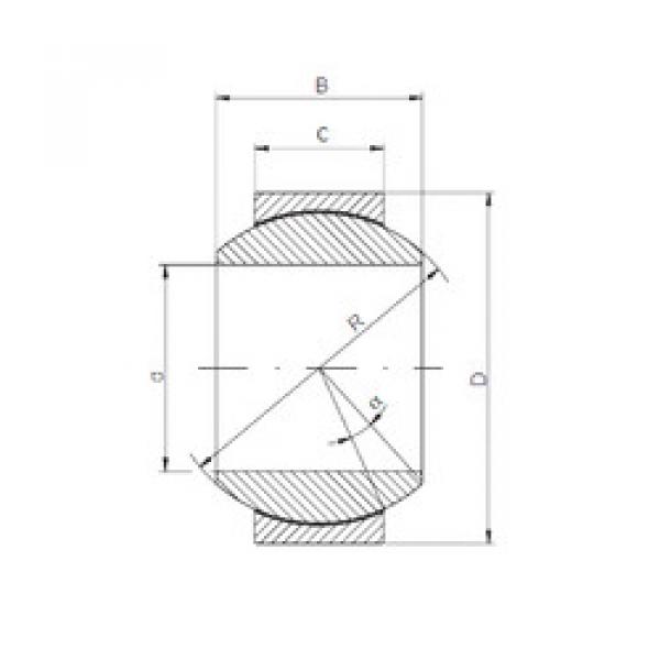 Bantalan GE 070 HCR-2RS ISO #1 image