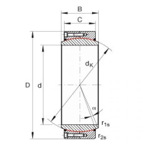 Bantalan GE600-DW-2RS2 INA #1 image