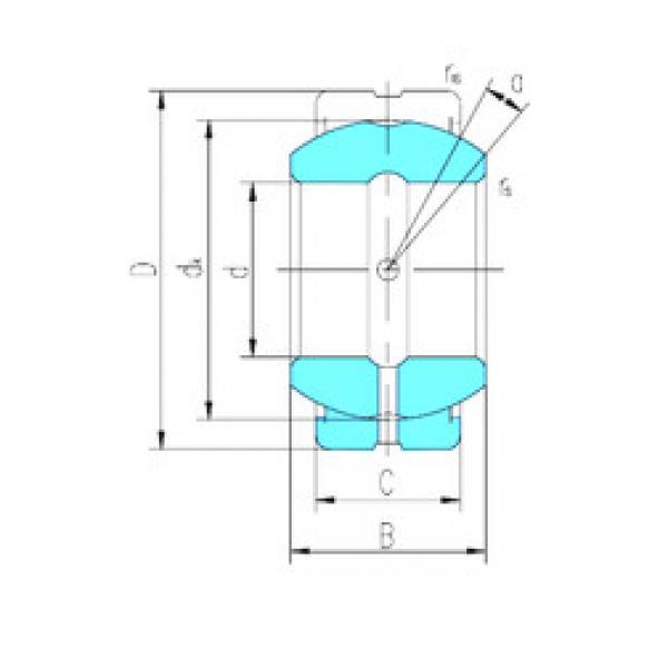 Bantalan GE220ES-2RS LS #1 image