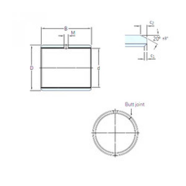 Bantalan PCZ 1624 M SKF #1 image