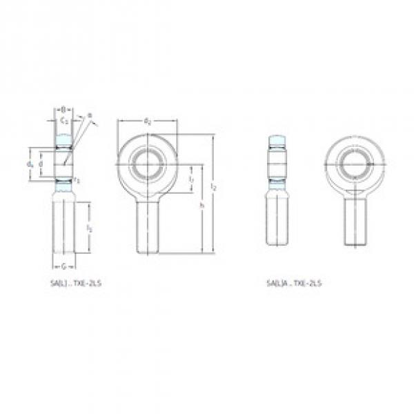 Bantalan SA60TXE-2LS SKF #1 image