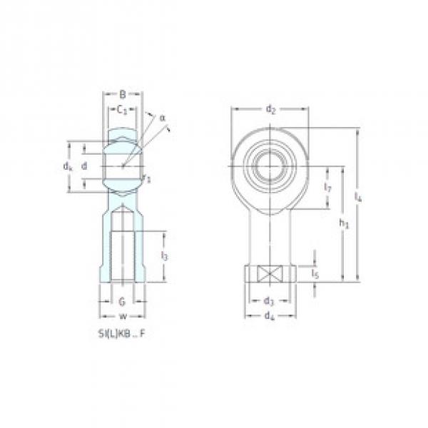 Bantalan SIKB12F SKF #1 image