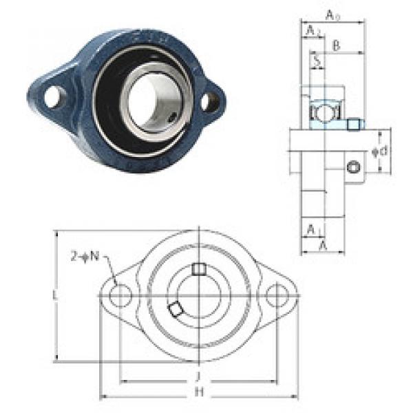 Bantalan BLF204 FYH #1 image