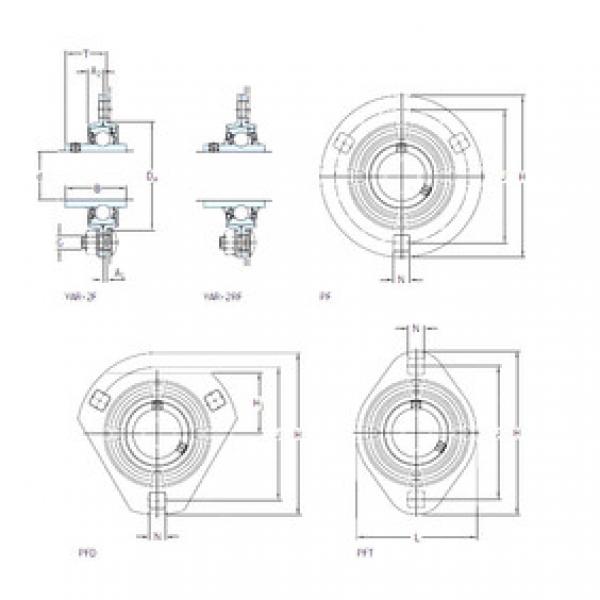 Bantalan PFD 3/4 TR SKF #1 image