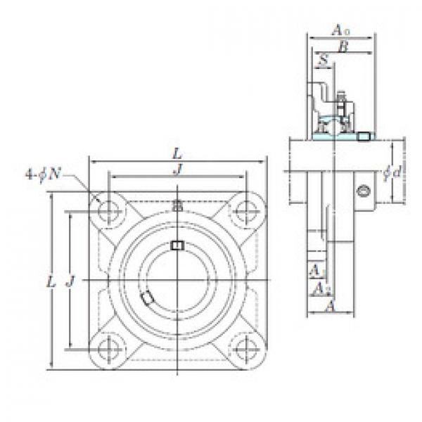 Bantalan UCFX06-20E KOYO #1 image