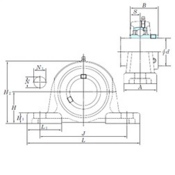 Bantalan UCP202 KOYO #1 image