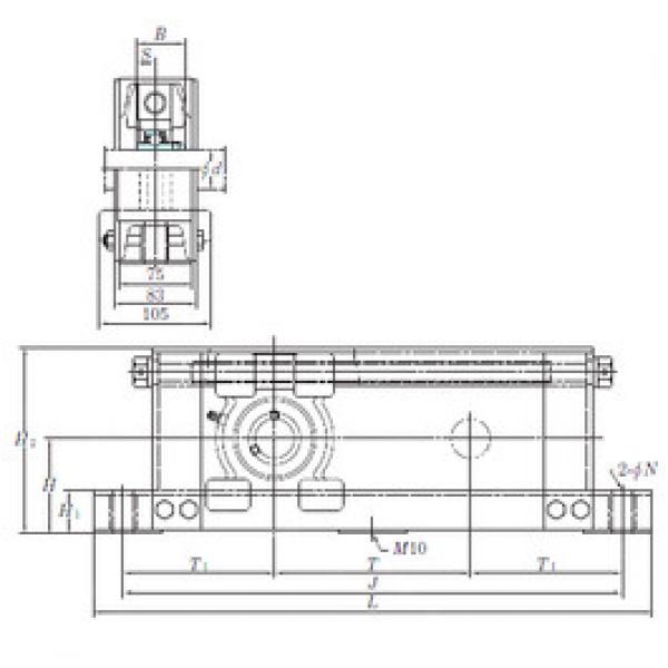 Bantalan UCTU209-500 KOYO #1 image