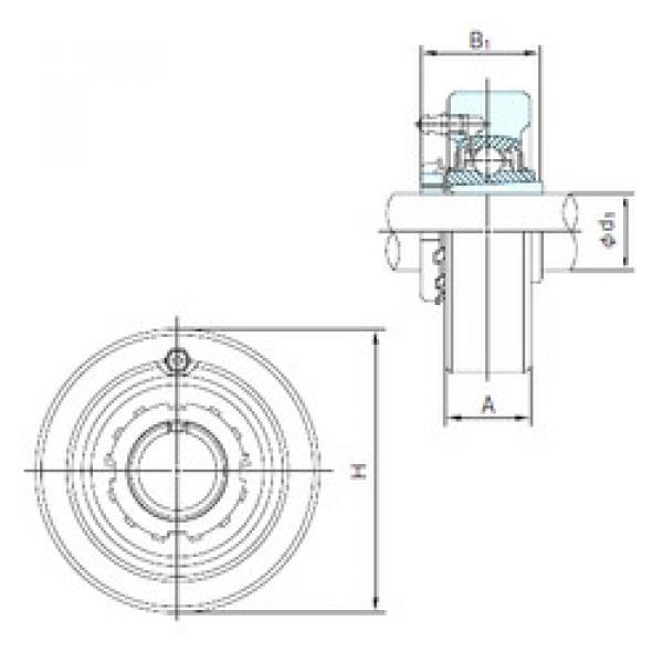 Bantalan UKC308+H2308 NACHI #1 image