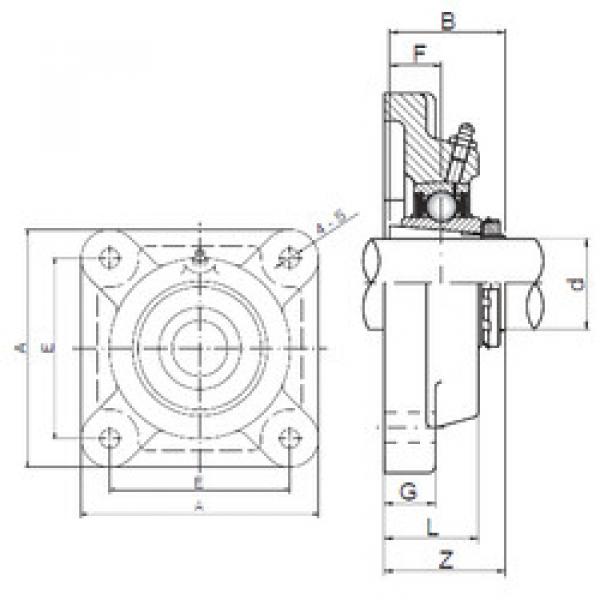 Bantalan UKF216 CX #1 image