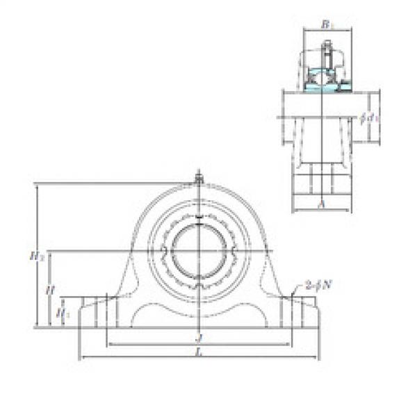 Bantalan UKIP322 KOYO #1 image