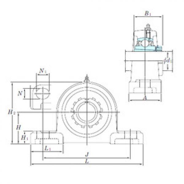 Bantalan UKP207SC KOYO #1 image